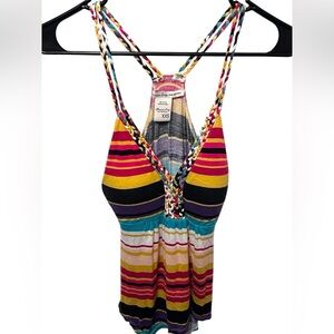 American Rag Multicolor Striped Tank Top